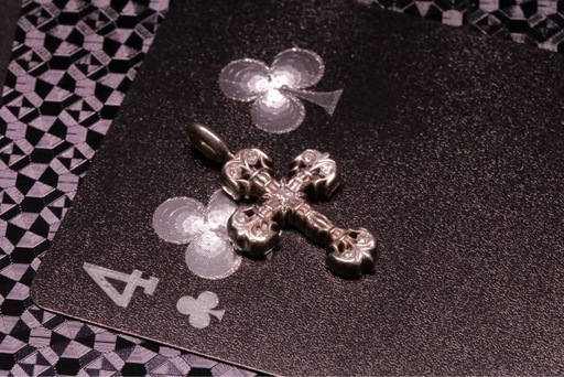 CHROME HEARTS クロムハーツ スリートリンケッツ ダイヤモンド イン