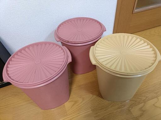 タッパーウェア×3セット