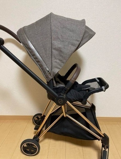サイベックス ミオス JP3 ベビーカー ローズゴールドフレーム / セピア