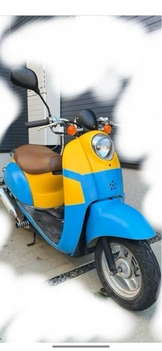 【引き取り限定】ホンダ　クレアスクーピー　ミニオン風 引き取り限定】ホンダ クレアスクーピー ミニオン風