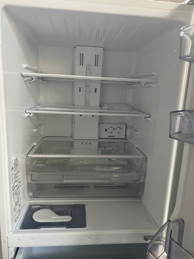 HJ300【中古】MITSUBISHI ノンフロン冷凍冷蔵庫 MR-C33F-W 21年製