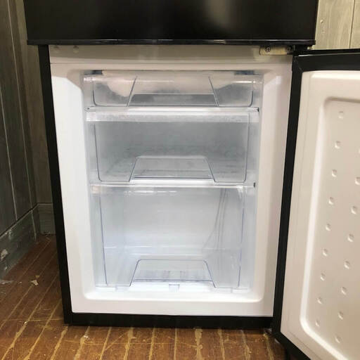 ss7118 アイリスオーヤマ 冷蔵庫 142L IRSD-14A-B ブラック 2ドア 右