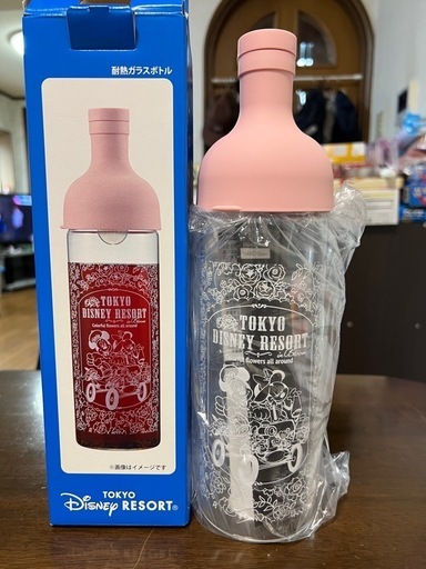 ミッキーアンドミニー耐熱ボトル