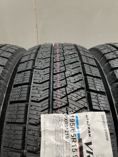 新品】2024年製 札幌発 BS BRIDGESTONE BLIZZAK VRX2 195/65R15 91Q 15 