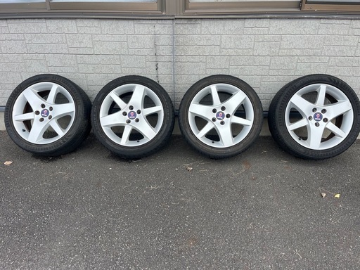 Saab サーブ純正オプションホイールキャンペーン サーブ SAAB 純正17 