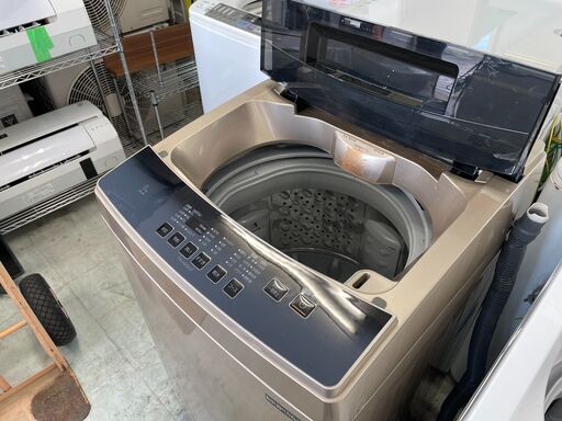 洗濯機の分解クリーニング行っています！配送設置込みアイリス 