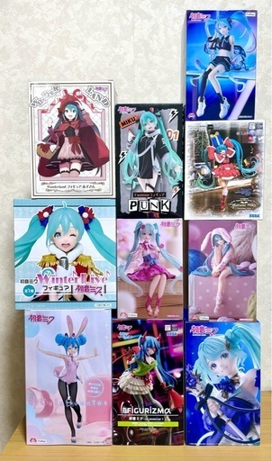 初音ミク・桜ミク AMP+/Fashion/他 フィギュア10 個セット 初音ミク フィギュア 10個セット 初音ミク・桜ミク AMP+/Fashion/他
