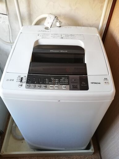☆ジモティ割あり☆ HITACHI 洗濯機 18年製 7.0Kg ホワイト 