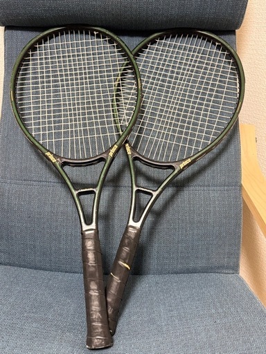 プリンスグラファイトオーバーサイズ2本+ラケットバック付き 最終