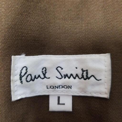 ポールスミス　トレンチコート　ベルト　ブラウン　エポーレット　ライナー　ウール ポールスミス PaulSmith トレンチコート ブラウン サイズL ベルト付