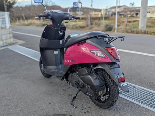 スズキ レッツ 現行型 実動 CA4AA 新品リアタイヤ 検) ジョルノ dio