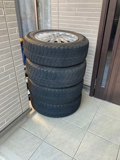 冬タイヤホイールつき