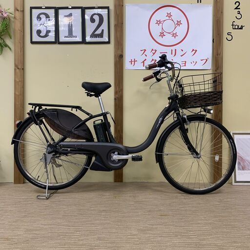 312整備済新基準良品　ヤマハパスウィズ　電動アシスト自転車 24インチ 中古車 【法人宛に全国送料無料・個人+8000円】 312整備済新基準良品 ヤマハパスウィズ 電動アシスト自転車 24インチ