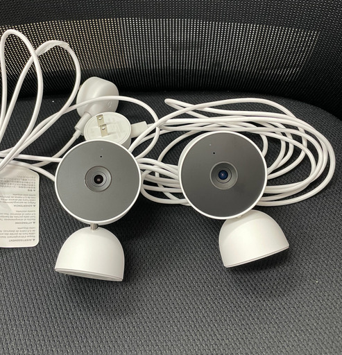 「美品」Google Nest Cam(屋内用/電源アダプター式) Google Nest Cam(屋内用/電源アダプター式) 2個 Google Nest Cam 第2世代
