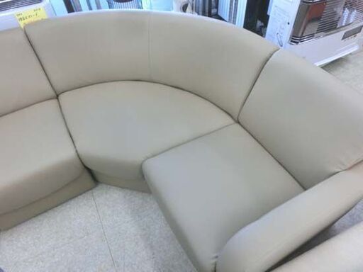 コーナーソファ 5点セット カフェ(ライトブラウン) サンコウ 