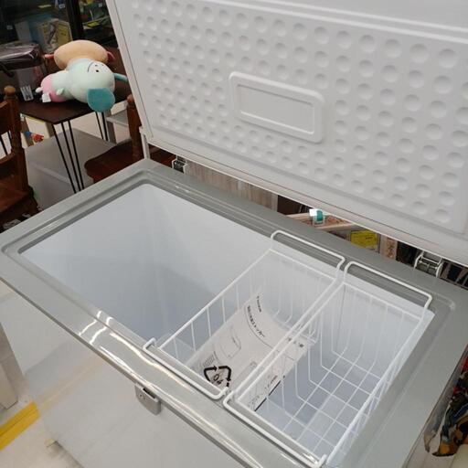 ☆ジモティー割あり☆冷凍ストッカー 206L LBFG2AS WH 高さ(H)83cm× 幅(