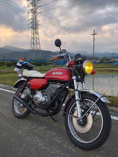 旧車 GT250 SUZUKI 2スト 実働 gt380 RG250 RD250