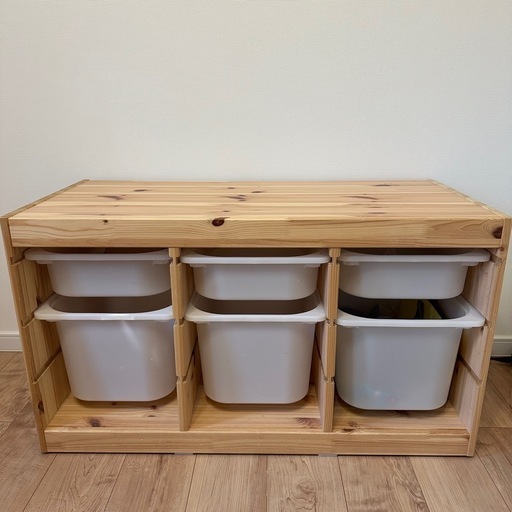 IKEA トロファスト　TOROFAST 木製ラック　おもちゃ収納