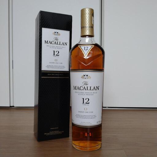 The MACALLAN（マッカラン）12年 シェリーオークカスク 40％ 700ml