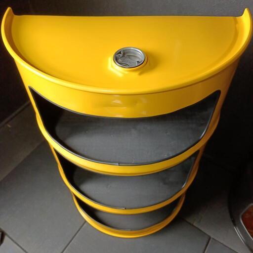 イエロードラム缶remake家具！BOX ドラム缶リメイクBOXアート【イエロー】 待望のセット販売開始