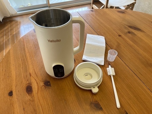 豆乳メーカー！Yalulu！自宅で出来たての豆乳（≧∇≦）