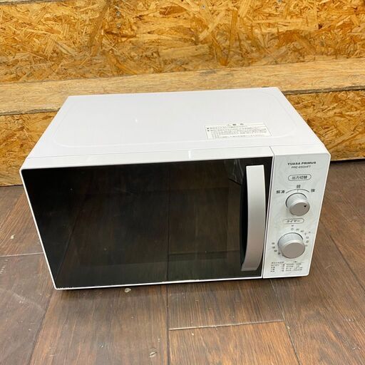 ジ60/ ユアサプライムス 電子レンジ PRE-650HFT 50/60Hz共通 2020年製 簡単操作