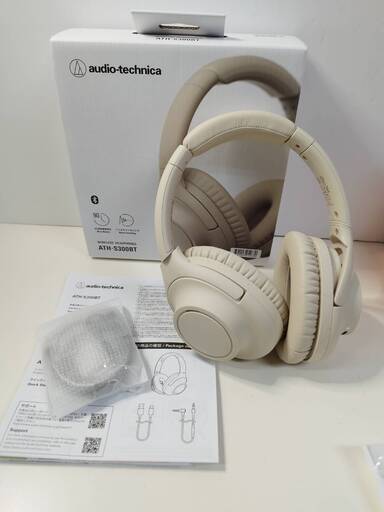 【美品】audio-technica ワイヤレスヘッドホン ATH-S300BT