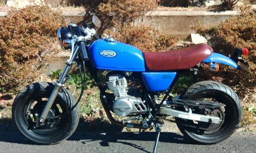 エイプ50 青 (No.2302) 1/12 ホンダ AC16 エイプ・50 '06 カスタム