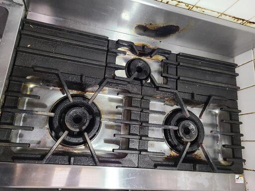 23T351_ジ2 SHOEI 鋳物コンロ LPガス用 プロパンガス用 厨房機器 SHOEI