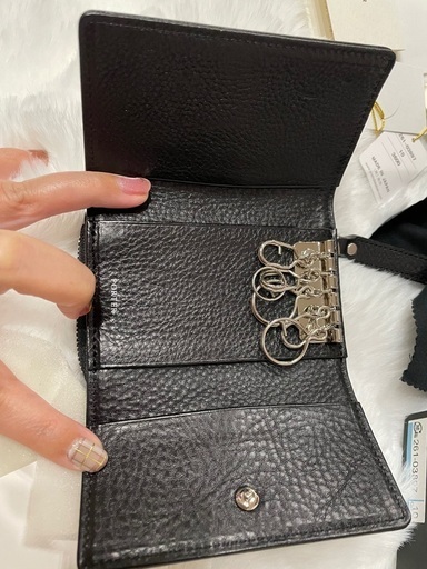PORTER SPLENDOR 261-03897ブラックレザー キーリング PORTER ポーター スプレンダー キーケース 261-03897 吉田カバン