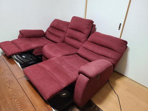 布張りカウチソファ(NポケットA15 LC DR-TBL) 直接取引可能！ニトリ 布