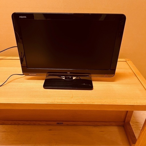 JHF0078 SHARP AQUOS　19型液晶カラーテレビ