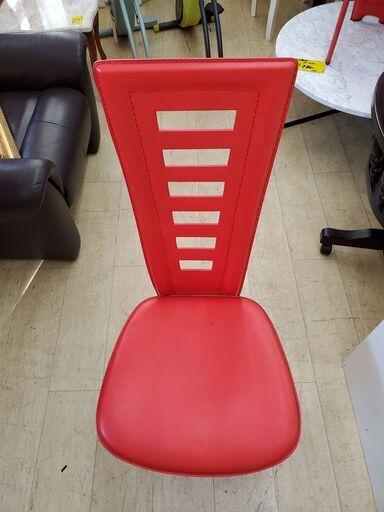 【3月まで】IDC大塚家具 椅子　8391本革 ハイバックチェア1脚　牛革　D 4脚在庫あり】 ③ IDC 大塚家具 ダイニングチェア ハイバック
