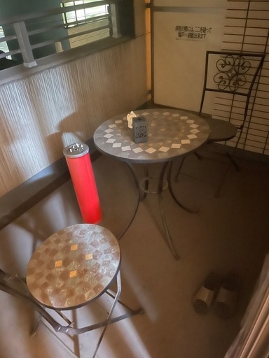 北海道 千歳市/恵庭市 近郊配送可能 未使用 不二貿易 八角テーブル