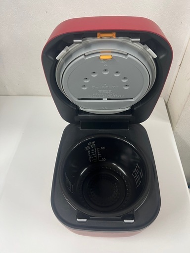 美品　HITACHI 炊飯器 ふっくら御膳　RZ-TS106M 5.5合 レッド 日立 炊飯器 IHジャー炊飯器 5.5合 ふっくら御膳 ベロアレッド RZ