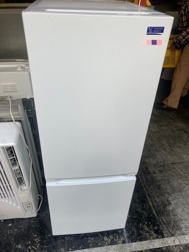 yselect YRZF15J 冷蔵庫 156L ホワイト 右開き yselect YRZF15J ヤマダオリジナル 2ドア冷蔵庫 (156L・右開き