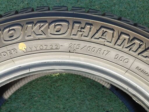 中古・良品】YOKOHAMA/ヨコハマ/GEOLANDAR/I/T・S/215/60R17 96Q/4本 