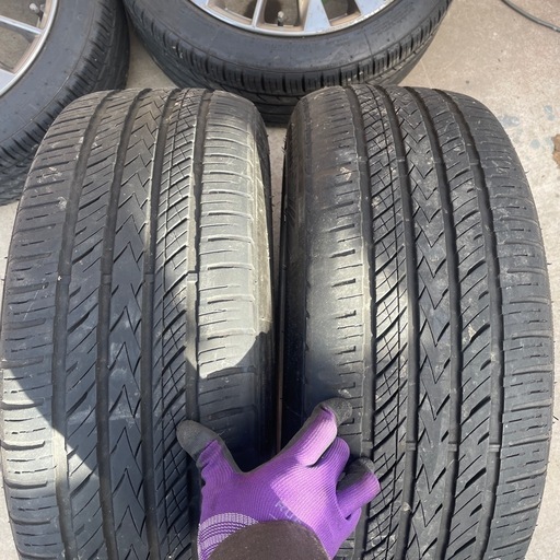 V36 純正 ENKEI 19インチ タイヤ付きホイール ENKEI V36スカイライン