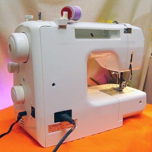 ◇簡単操作◇JAGUAR◇コンパクトミシン】整備済み品 現品管理番号