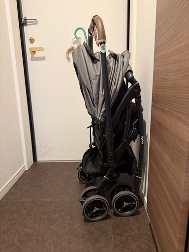 aprica ラクーナクッションフリーac グレー ベビーカー アップリカ