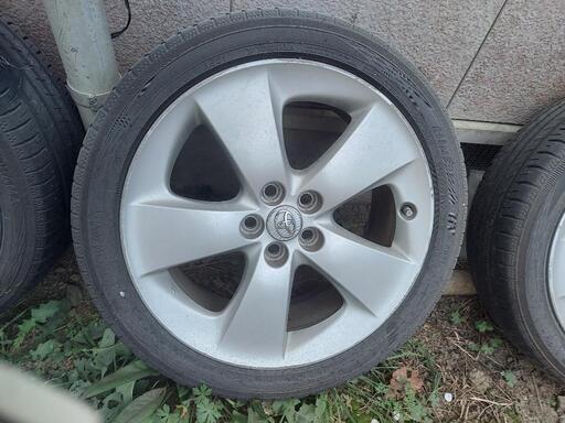 215/45R17 スタッドレス 50プリウスアルミホイール付き 4本セット