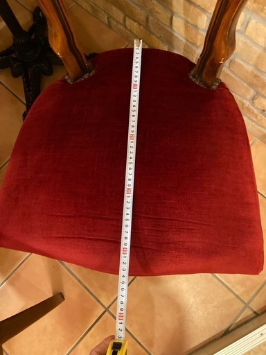 rococo調マホガニーバルーンバックチェア4脚SET バルーンバックチェア