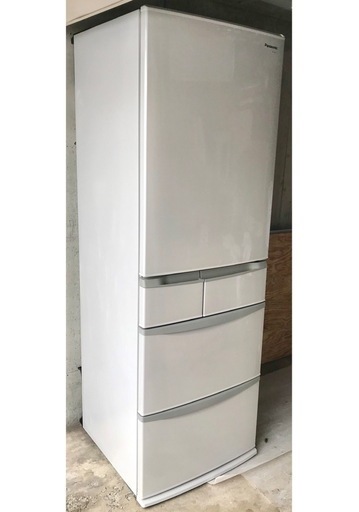 Panasonic 5ドア冷蔵庫 シルバー NR ETR 437 H