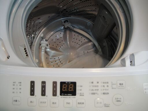 分解清掃済！2020年製 ハイセンスジャパン 全自動洗濯機 AT-WM5511-WH
