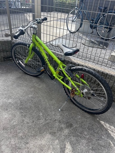 【美品】LOUIS GARNEAU LGS-J22 グリーン 静岡県浜松市より LOUIS GARNEAU ルイガノ LGS-J22 22型 アルミ