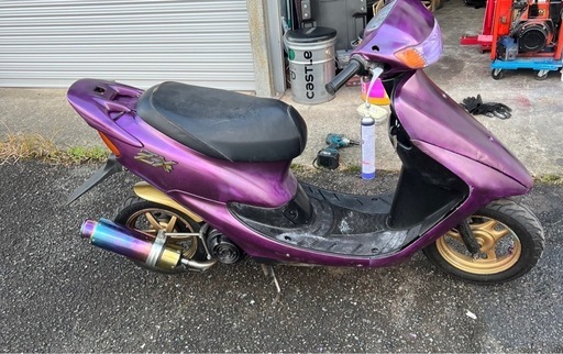 ホンダdio zx ホンダ Dio ZX 、書類有り、鍵無しエンジン無さし部品取り