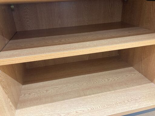 ☆ジモティ割あり☆ ニトリ レンジボード ダークブラウン H200×D51.5