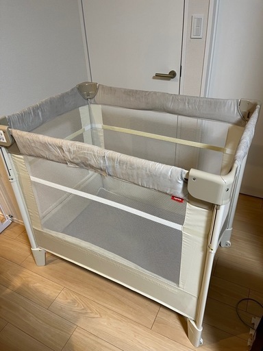 HZDMJ  ベビーベッド グレー HZDMJ ベビーベッド グレー ベビー家具・寝具