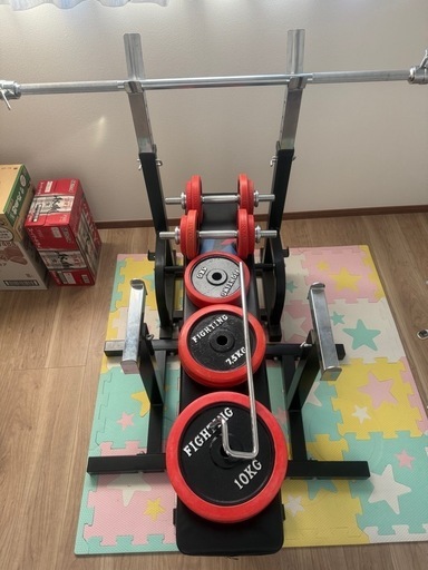 引取限定 千葉市F.R JAPAN ベンチプレスセット 筋トレ 市内運べます。 引取