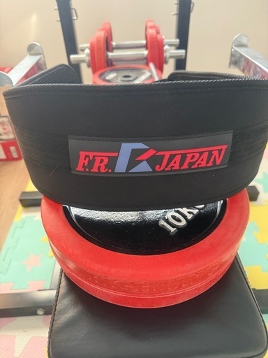 引取限定 千葉市F.R JAPAN ベンチプレスセット 筋トレ 市内運べます。 引取